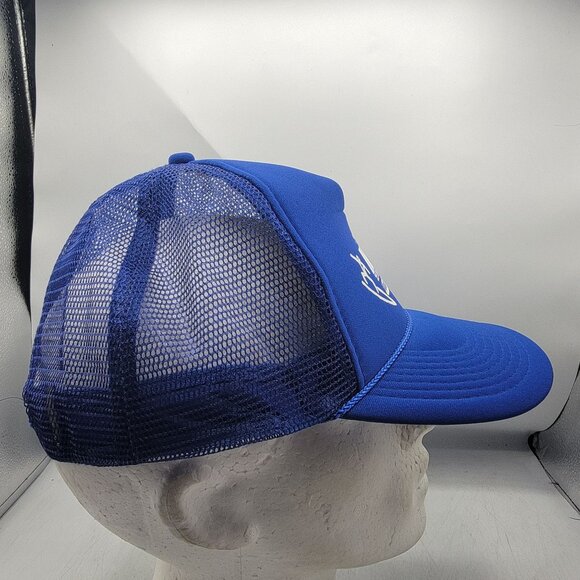 Maui Wave Riders Blue Snapback Trucker Hat Otto Collection Outdoors Casual - Picture 4 of 9